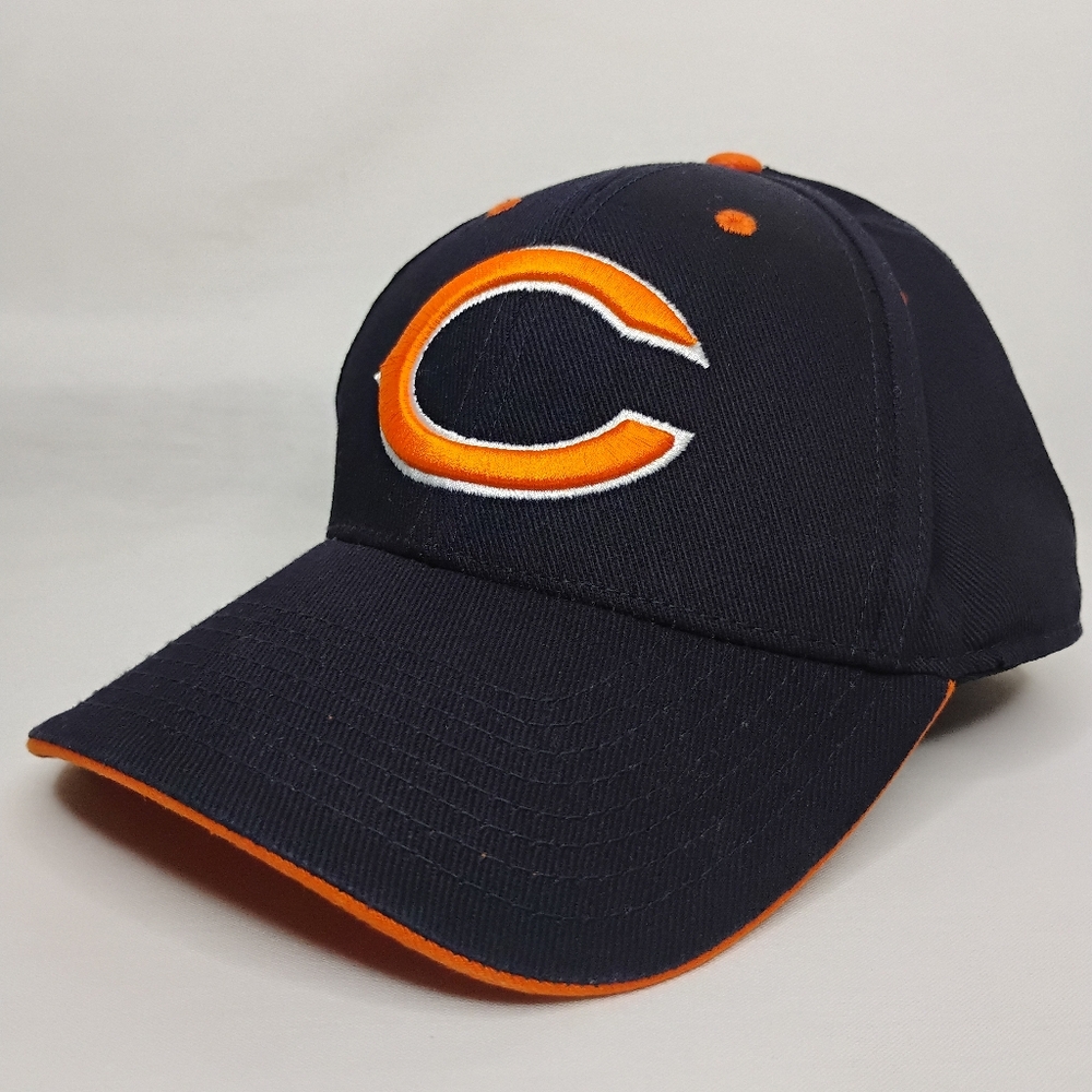 NFL Chicago Bears Moneymaker Hat Adjustable Hook & Loop Back Sports Cap Football